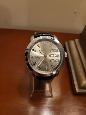 Brand New Skone Silver Men's Watch